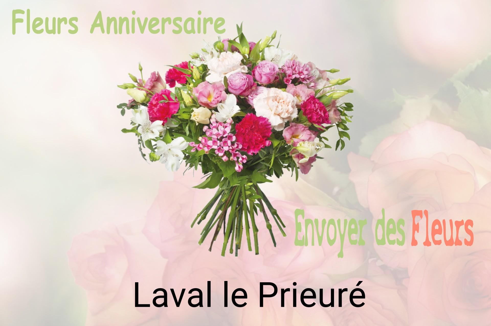 Bouquet de fleurs d’anniversaire livré à Laval-le-Prieuré